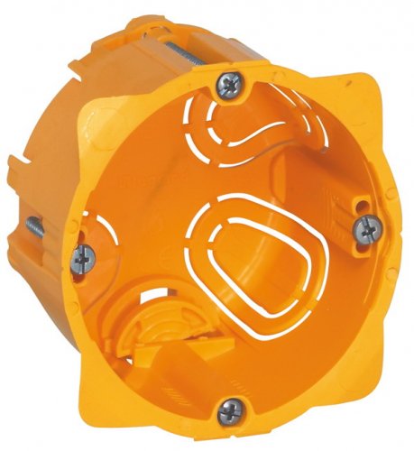 Коробка установочная Legrand Batibox СП 67x50мм для сухих перегородок желтый картинка 